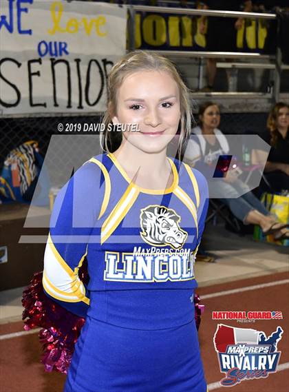 Thumbnail 3 in Placer @ Lincoln (2018 MaxPreps Rivalry Series) photogallery.
