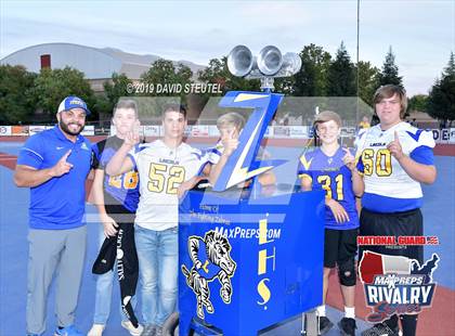 Thumbnail 1 in Placer @ Lincoln (2018 MaxPreps Rivalry Series) photogallery.