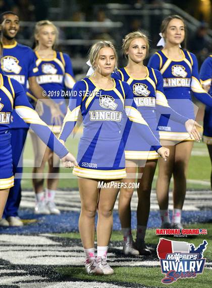 Thumbnail 2 in Placer @ Lincoln (2018 MaxPreps Rivalry Series) photogallery.