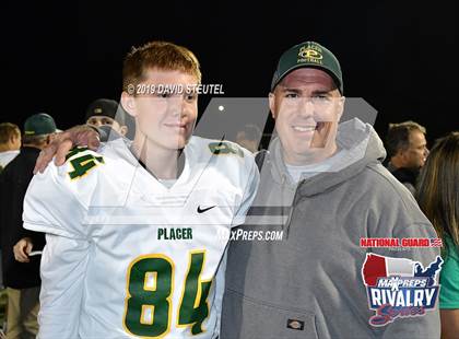 Thumbnail 2 in Placer @ Lincoln (2018 MaxPreps Rivalry Series) photogallery.