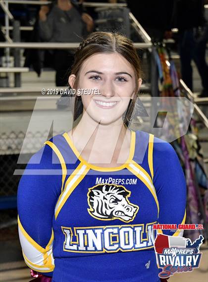 Thumbnail 3 in Placer @ Lincoln (2018 MaxPreps Rivalry Series) photogallery.
