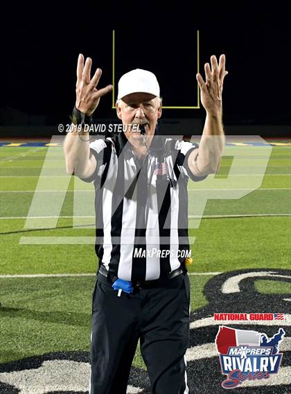 Thumbnail 1 in Placer @ Lincoln (2018 MaxPreps Rivalry Series) photogallery.