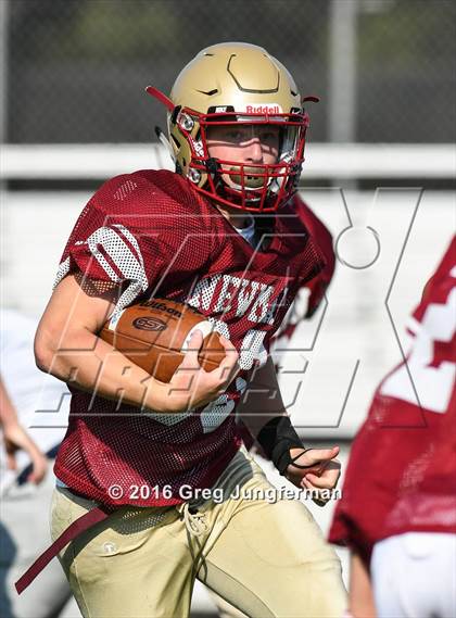 Thumbnail 3 in Justin-Siena @ Cardinal Newman (Scrimmage) photogallery.