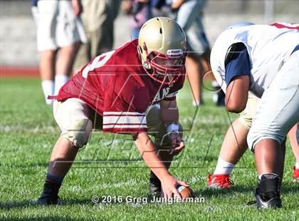 Thumbnail 3 in Justin-Siena @ Cardinal Newman (Scrimmage) photogallery.