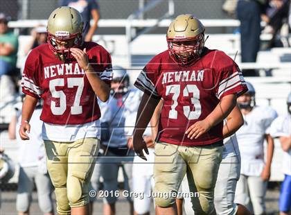 Thumbnail 2 in Justin-Siena @ Cardinal Newman (Scrimmage) photogallery.