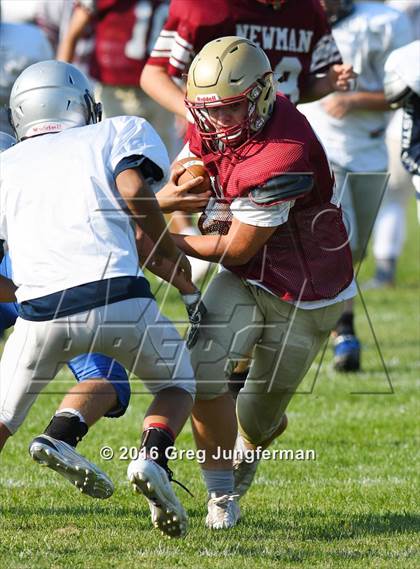 Thumbnail 1 in Justin-Siena @ Cardinal Newman (Scrimmage) photogallery.