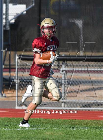 Thumbnail 1 in Justin-Siena @ Cardinal Newman (Scrimmage) photogallery.