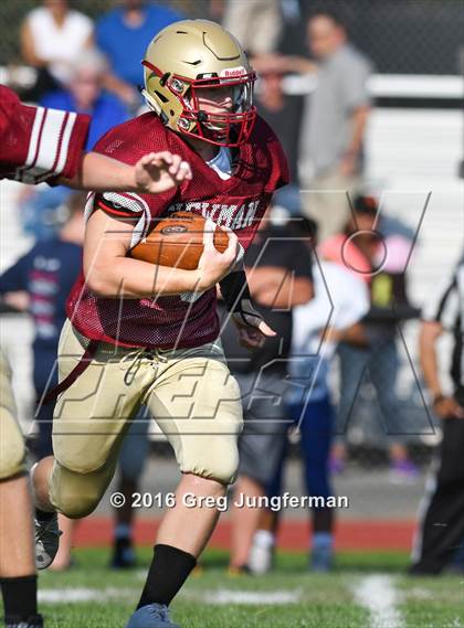 Thumbnail 1 in Justin-Siena @ Cardinal Newman (Scrimmage) photogallery.
