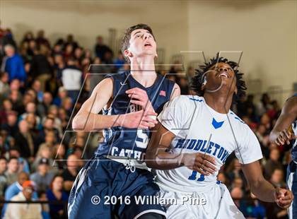 Thumbnail 2 in Middletown vs. Burke Catholic (Section 9 Class AA Final) photogallery.