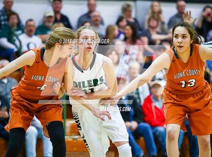 Thumbnail 3 in Kiowa County vs. Central Plains (KSHSAA 2A Playoff) photogallery.