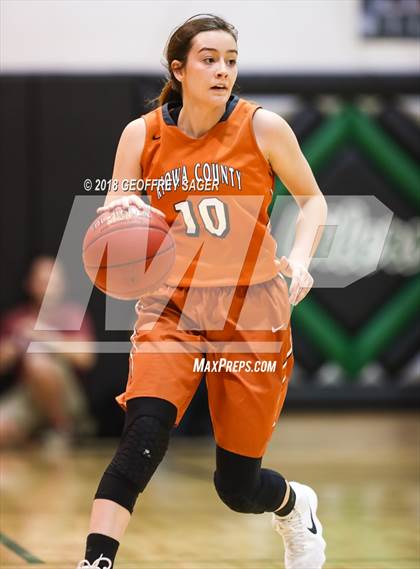 Thumbnail 3 in Kiowa County vs. Central Plains (KSHSAA 2A Playoff) photogallery.