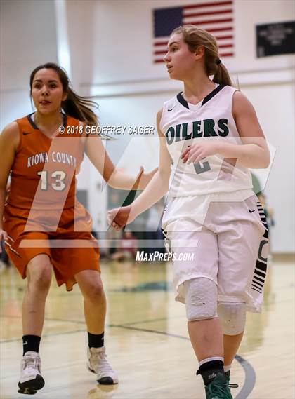 Thumbnail 2 in Kiowa County vs. Central Plains (KSHSAA 2A Playoff) photogallery.