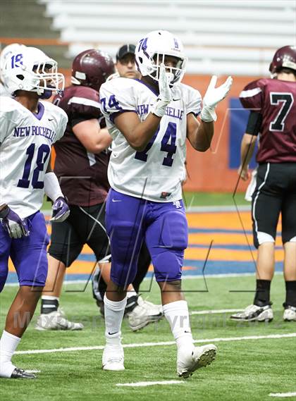 Thumbnail 2 in Orchard Park vs. New Rochelle (NYSPHSAA Class AA Final) photogallery.