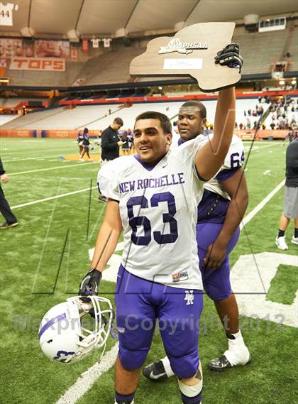 Thumbnail 2 in Orchard Park vs. New Rochelle (NYSPHSAA Class AA Final) photogallery.