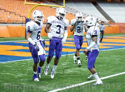 Thumbnail 2 in Orchard Park vs. New Rochelle (NYSPHSAA Class AA Final) photogallery.