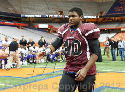 Thumbnail 3 in Orchard Park vs. New Rochelle (NYSPHSAA Class AA Final) photogallery.
