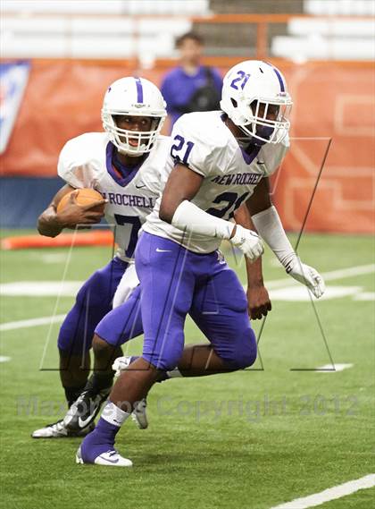 Thumbnail 3 in Orchard Park vs. New Rochelle (NYSPHSAA Class AA Final) photogallery.
