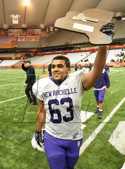 Thumbnail 3 in Orchard Park vs. New Rochelle (NYSPHSAA Class AA Final) photogallery.