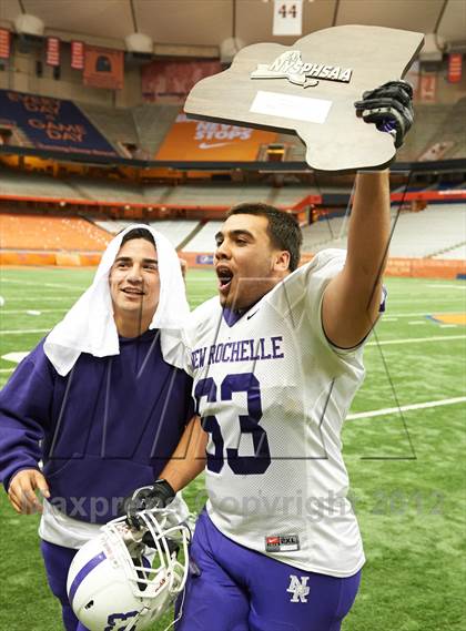 Thumbnail 2 in Orchard Park vs. New Rochelle (NYSPHSAA Class AA Final) photogallery.