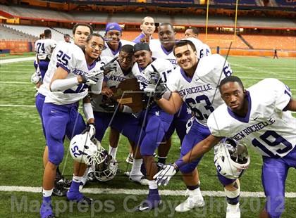 Thumbnail 3 in Orchard Park vs. New Rochelle (NYSPHSAA Class AA Final) photogallery.