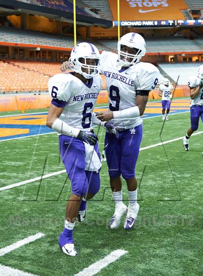 Thumbnail 1 in Orchard Park vs. New Rochelle (NYSPHSAA Class AA Final) photogallery.