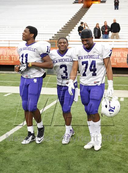 Thumbnail 2 in Orchard Park vs. New Rochelle (NYSPHSAA Class AA Final) photogallery.
