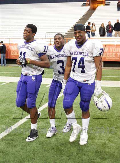 Thumbnail 3 in Orchard Park vs. New Rochelle (NYSPHSAA Class AA Final) photogallery.