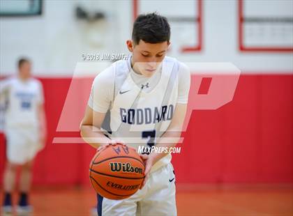 Thumbnail 3 in Onate vs. Goddard (Albuquerque Academy Joe Armijo Basketball Classic) photogallery.