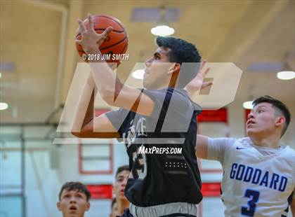 Thumbnail 2 in Onate vs. Goddard (Albuquerque Academy Joe Armijo Basketball Classic) photogallery.