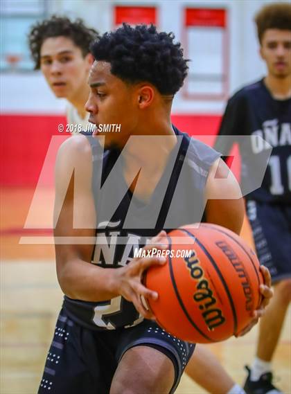 Thumbnail 3 in Onate vs. Goddard (Albuquerque Academy Joe Armijo Basketball Classic) photogallery.