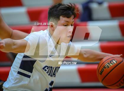 Thumbnail 3 in Onate vs. Goddard (Albuquerque Academy Joe Armijo Basketball Classic) photogallery.