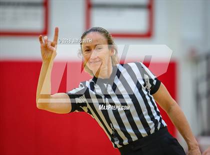 Thumbnail 1 in Onate vs. Goddard (Albuquerque Academy Joe Armijo Basketball Classic) photogallery.