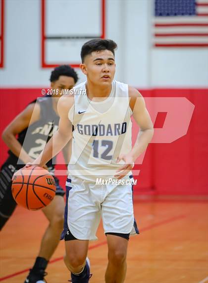 Thumbnail 2 in Onate vs. Goddard (Albuquerque Academy Joe Armijo Basketball Classic) photogallery.