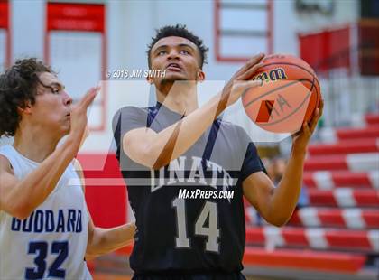 Thumbnail 1 in Onate vs. Goddard (Albuquerque Academy Joe Armijo Basketball Classic) photogallery.