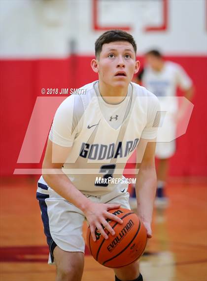 Thumbnail 1 in Onate vs. Goddard (Albuquerque Academy Joe Armijo Basketball Classic) photogallery.