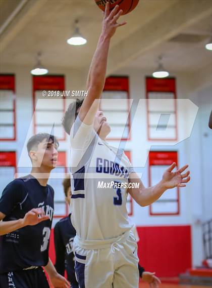 Thumbnail 3 in Onate vs. Goddard (Albuquerque Academy Joe Armijo Basketball Classic) photogallery.