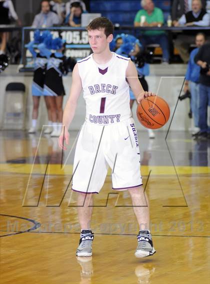 Thumbnail 2 in Muhlenberg County vs Breckinridge County (KHSAA 3rd Region Tournament) photogallery.