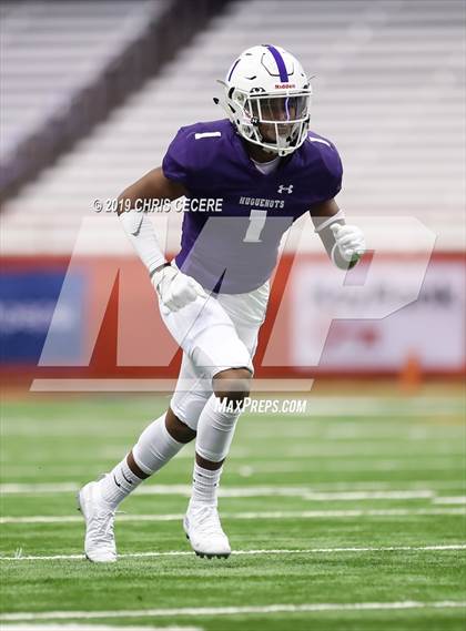 Thumbnail 1 in New Rochelle vs. McQuaid Jesuit (NYSPHSAA Class AA Championship) photogallery.