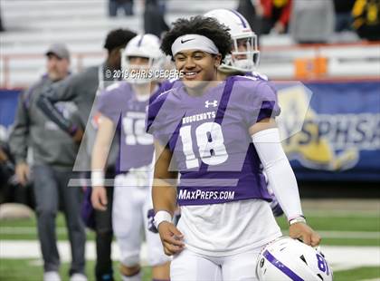 Thumbnail 1 in New Rochelle vs. McQuaid Jesuit (NYSPHSAA Class AA Championship) photogallery.