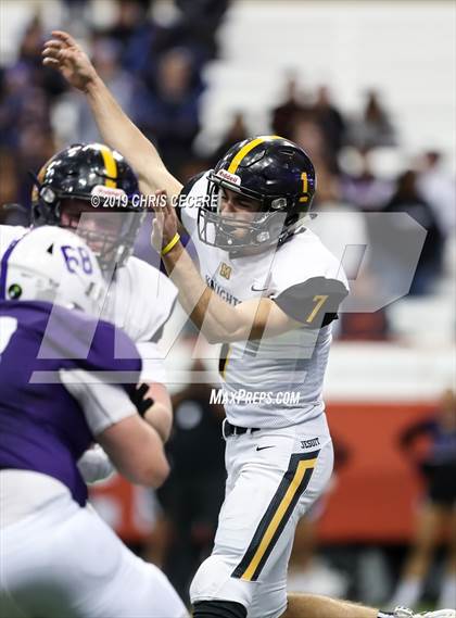 Thumbnail 2 in New Rochelle vs. McQuaid Jesuit (NYSPHSAA Class AA Championship) photogallery.