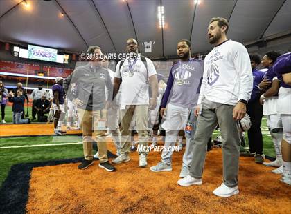 Thumbnail 3 in New Rochelle vs. McQuaid Jesuit (NYSPHSAA Class AA Championship) photogallery.