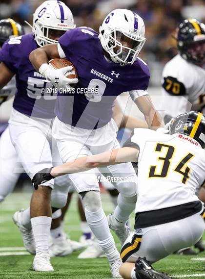 Thumbnail 2 in New Rochelle vs. McQuaid Jesuit (NYSPHSAA Class AA Championship) photogallery.