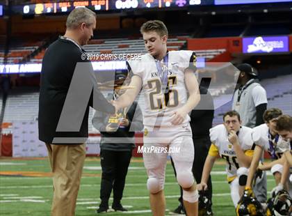 Thumbnail 2 in New Rochelle vs. McQuaid Jesuit (NYSPHSAA Class AA Championship) photogallery.