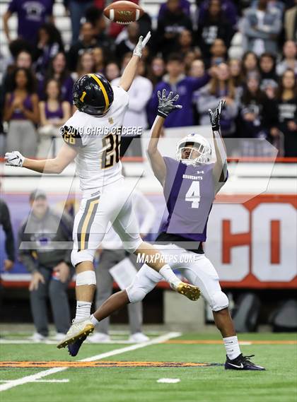 Thumbnail 1 in New Rochelle vs. McQuaid Jesuit (NYSPHSAA Class AA Championship) photogallery.