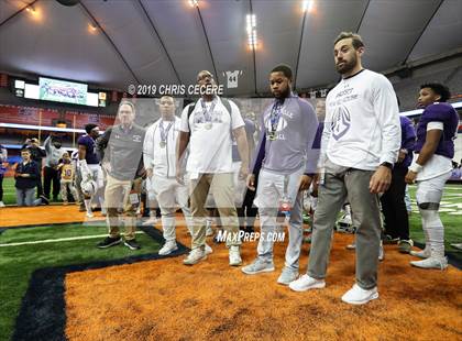Thumbnail 1 in New Rochelle vs. McQuaid Jesuit (NYSPHSAA Class AA Championship) photogallery.