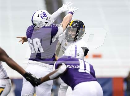 Thumbnail 1 in New Rochelle vs. McQuaid Jesuit (NYSPHSAA Class AA Championship) photogallery.