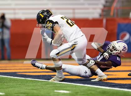 Thumbnail 1 in New Rochelle vs. McQuaid Jesuit (NYSPHSAA Class AA Championship) photogallery.