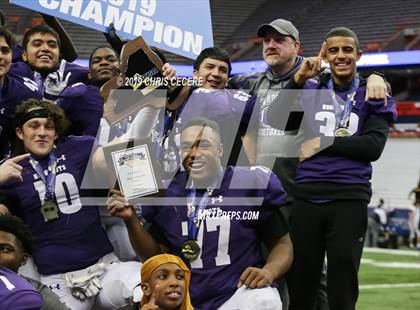 Thumbnail 3 in New Rochelle vs. McQuaid Jesuit (NYSPHSAA Class AA Championship) photogallery.