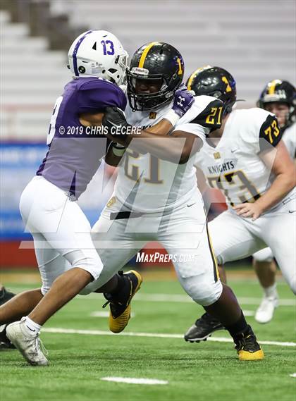 Thumbnail 3 in New Rochelle vs. McQuaid Jesuit (NYSPHSAA Class AA Championship) photogallery.