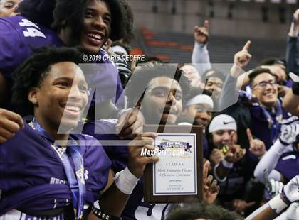 Thumbnail 1 in New Rochelle vs. McQuaid Jesuit (NYSPHSAA Class AA Championship) photogallery.